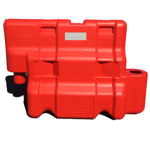 barriera di protezione / fissa / in plastica / per cantiere