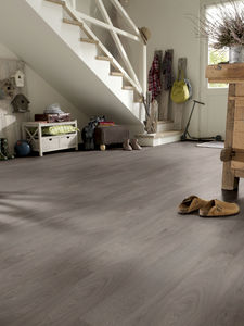 pavimento laminato in HDF / in quercia / per uso domestico / PEFC