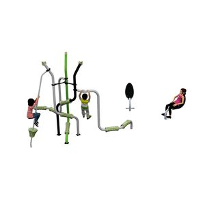 struttura d'arrampicata per parco giochi