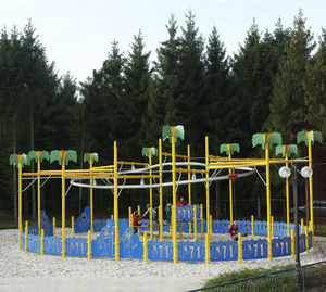 teleferica per parco giochi