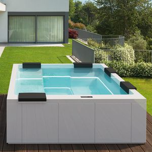 spa fuoriterra / rettangolare / 6 posti / 5 posti