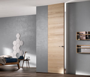 porta interna / battente / in legno / a tutta altezza