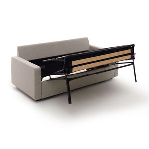 divano letto / moderno / in pelle / in tessuto
