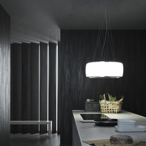 cappa a isola / con illuminazione integrata / design originale