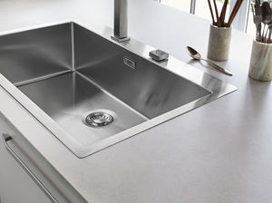 Lavello in acciaio inox, lavandino in acciaio inox tutti i ... Lavabo in acciaio inox