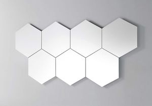 specchio a muro / luminoso a LED / moderno / contract