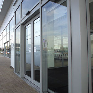 porta d'ingresso / scorrevole / in vetro / di sicurezza