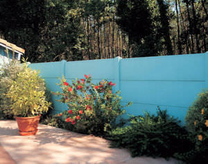 recinzione da giardino / a sbarre / in legno / modulare