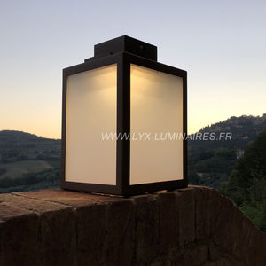 lampada da pavimento / moderna / in metallo / in vetro