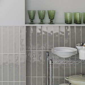 piastrella da interno / da parete / in ceramica / rettangolare