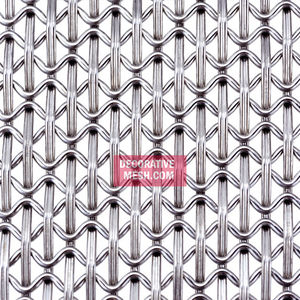 tela metallica per soffitto / in acciaio inox / a maglia stretta