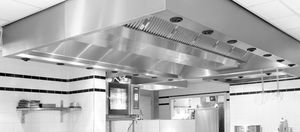 cappa a isola / da soffitto