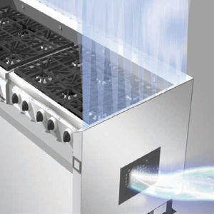 barriera d'aria ad incasso / per cucina professionale