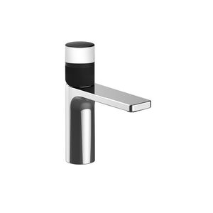 miscelatore per lavabo / in metallo cromato / da bagno / 1 foro