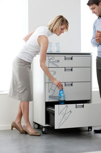 carrello portavivande di servizio / da ufficio / contract / per materiale informatico