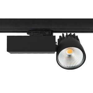 faretti a binario LED / tonda / in alluminio / in acciaio