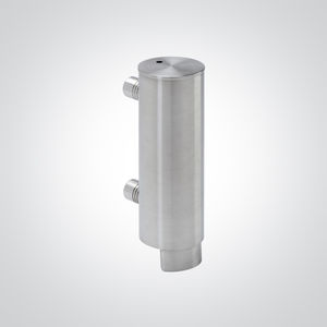 distributore di sapone professionale / da parete / in acciaio inossidabile / manuale