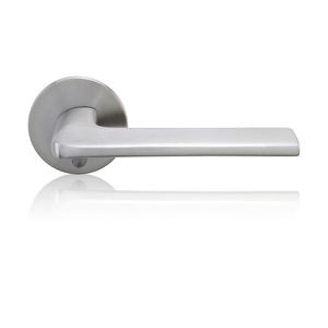 maniglia per porta / in acciaio inox / moderna