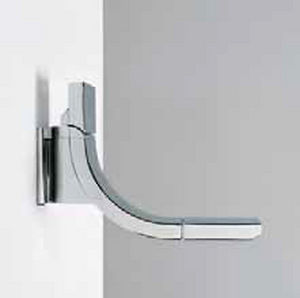 miscelatore per lavabo / da parete / in metallo cromato / in ottone