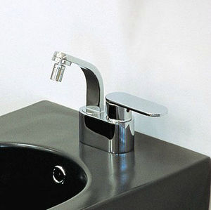 miscelatore per bidet / in metallo cromato / in ottone / da bagno