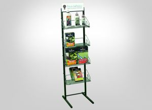 espositore per opuscoli / in metallo / per negozio