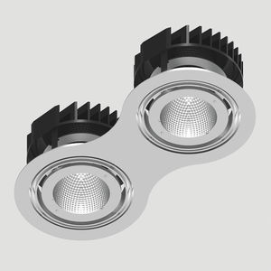 faretto da incasso a soffitto / da interno / LED / in alluminio