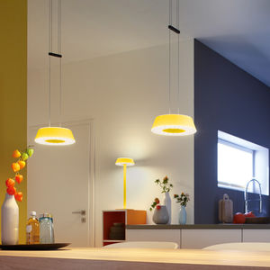 lampada a sospensione / moderna / in metallo / in PMMA