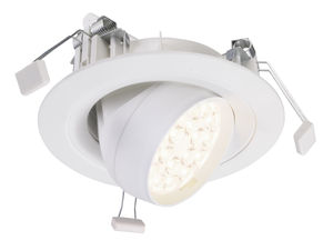 faretto da incasso a soffitto / da interno / LED / rotondo