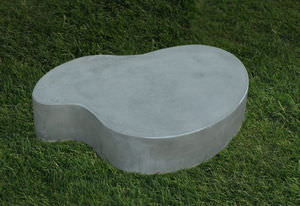 tavolino basso design originale / in cemento / da interno / da giardino
