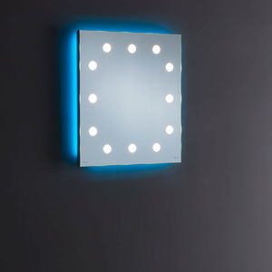 specchio a muro / luminoso / da sala / per camera da letto