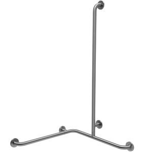 barra di sostegno in acciaio inox / d'angolo / a forma di T / da parete