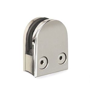 morsetto per vetro in acciaio inox / per pannelli / per parapetto