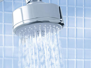 soffione doccia da soffitto / rotondo