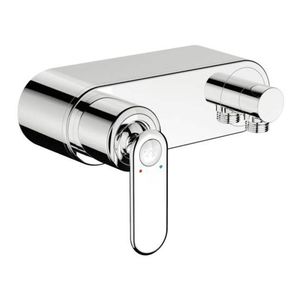 miscelatore da doccia / da parete / in metallo cromato / da bagno