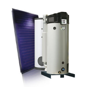 bollitore a gas / solare / da appoggio / verticale