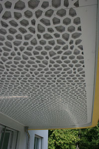 pannello acustico in legno / per controsoffitto / perforato / per edifici pubblici