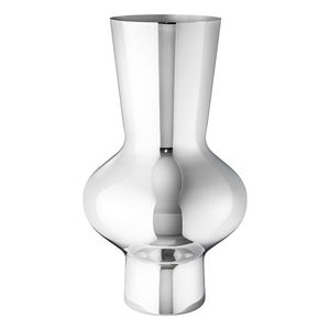 vaso moderno / in vetro / in acciaio inox / di Alfredo Häberli