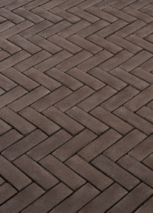 lastricato in terracotta / carrabile / per spazio pubblico