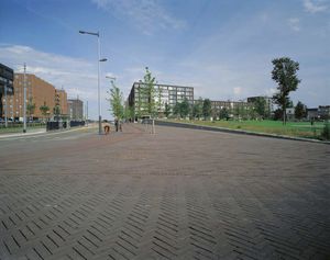 lastricato in terracotta / carrabile / per spazio pubblico