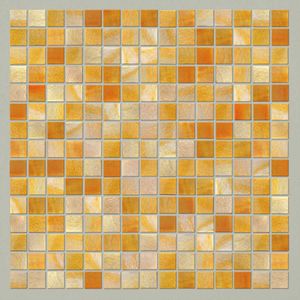 mosaico da interno / da parete / in vetro / motivo geometrico