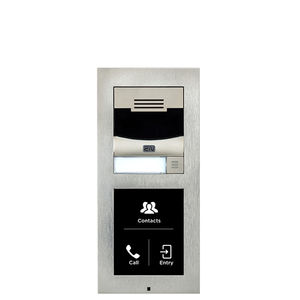 citofono esterno modulare / azionabile tramite smartphone / antivandalismo / con touch screen