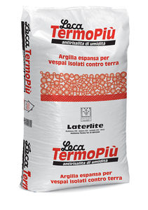 argilla espansa / per massetto / idrofoba / isolante