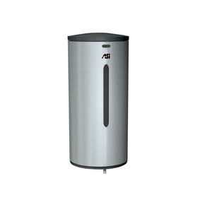 distributore di sapone da parete / in acciaio inossidabile / elettronico