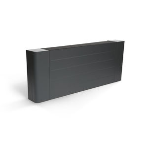 radiatore ad acqua calda / in metallo / moderno / rettangolare