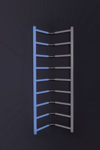 radiatore ad acqua calda / in metallo / classico / moderno