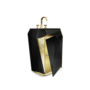 lavabo da terra / in legno / design originale