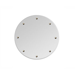 specchio a muro / moderno / tondo / in ottone