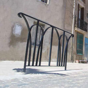 barriera di protezione / fissa / in acciaio / per spazio pubblico