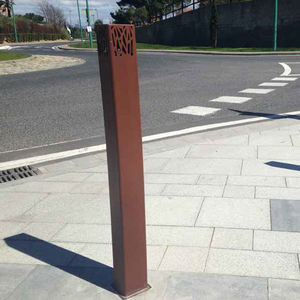 colonna di protezione / in acciaio / fissa / amovibile