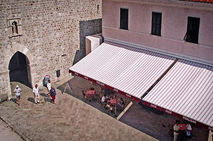 tenda da sole a proiezione / manuale / professionale